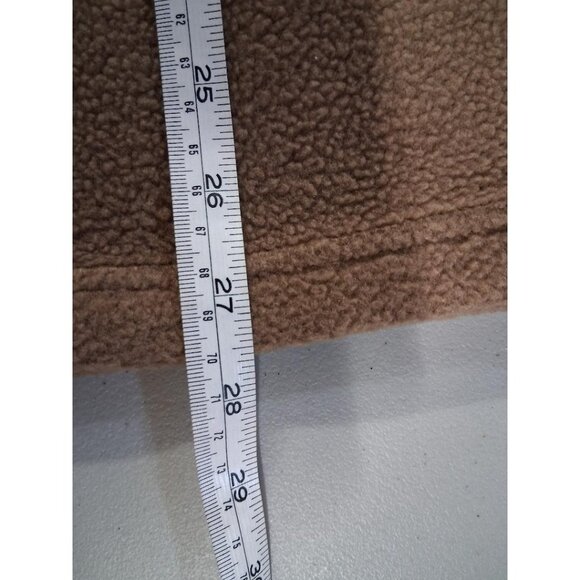 Telluride Clothing Co. Tan Fleece Pullover Jacket W/ Button Chest Pocket - Picture 5 of 8